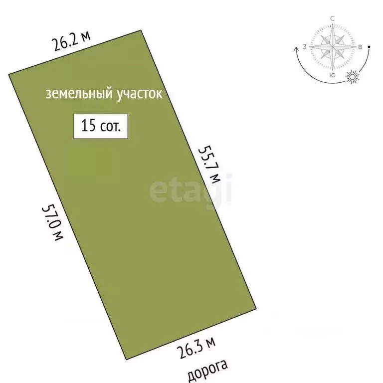 Участок в Владимирская область, Киржачский муниципальный округ, ... - Фото 1