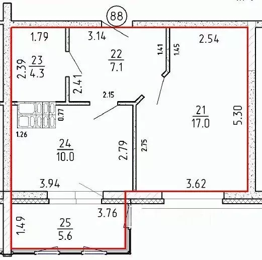 1-к кв. Самарская область, Самара проезд 4-й, 8А (44.0 м) - Фото 1