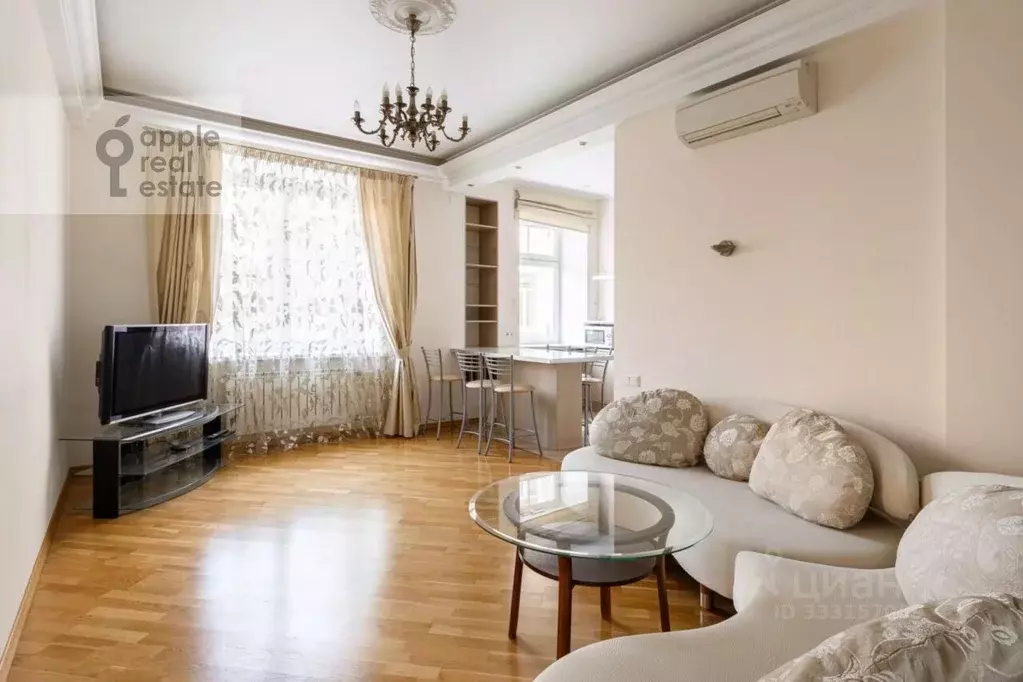 4-к кв. Москва Малая Бронная ул., 36 (100.0 м) - Фото 1