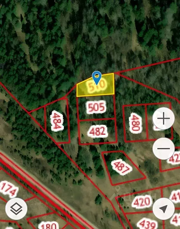 Участок в Новгородская область, Валдайский район, Рощинское с/пос, д. ... - Фото 2