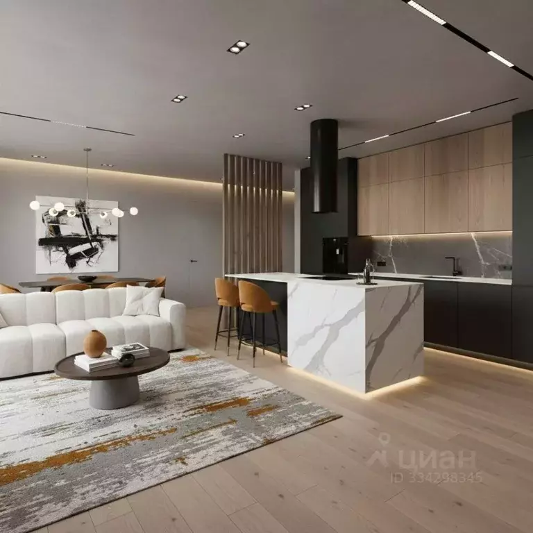 3-к кв. Татарстан, Казань ул. Муштари, 18 (100.0 м) - Фото 1