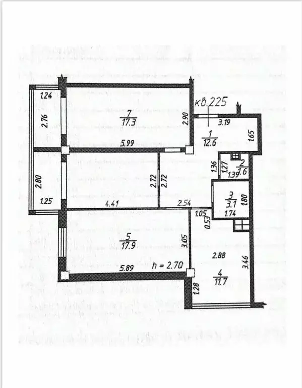 3-к кв. Ставропольский край, Ставрополь ул. Лермонтова, 121 (83.1 м) - Фото 1