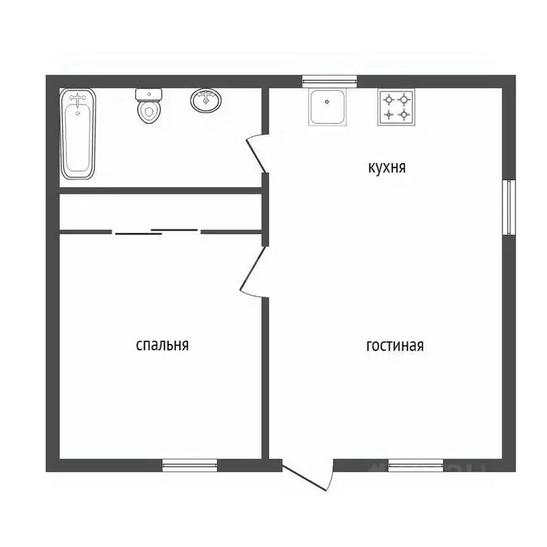 Дом в Красноярский край, Красноярск городской округ, Березовка ... - Фото 2