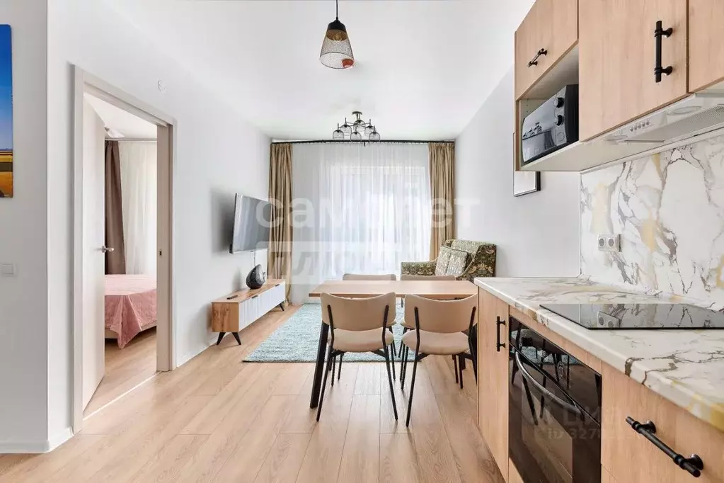 1-к кв. Московская область, Мытищи ул. Колонцова, 2Бк1 (33.8 м) - Фото 1