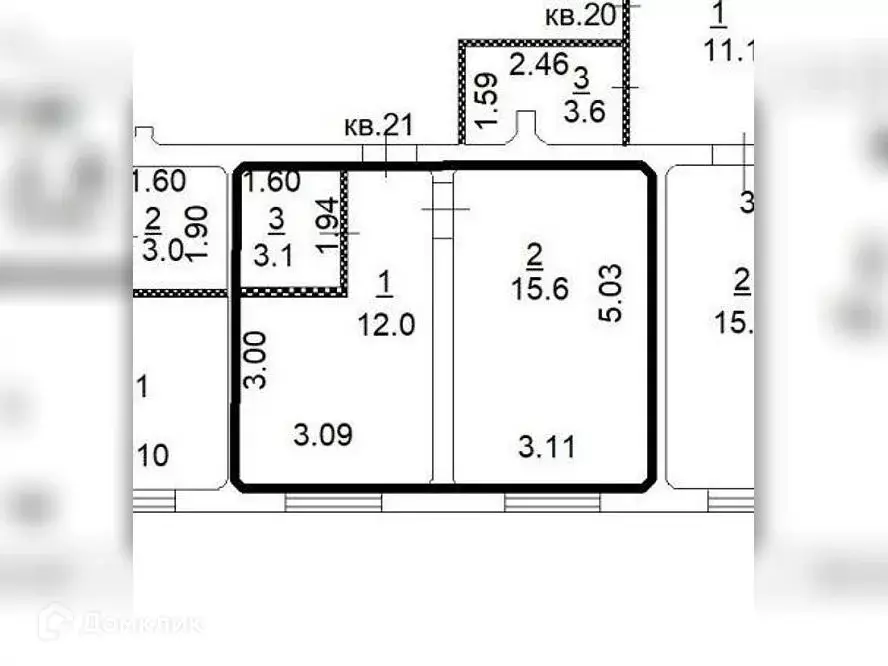 Продаётся 1-к квартира, 30.7 м - Фото 0
