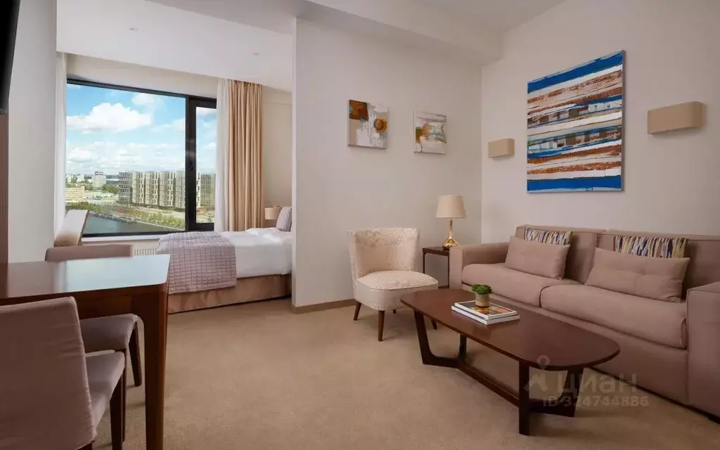 Комната Москва Новоданиловская наб., 6к2 (32.0 м) - Фото 1