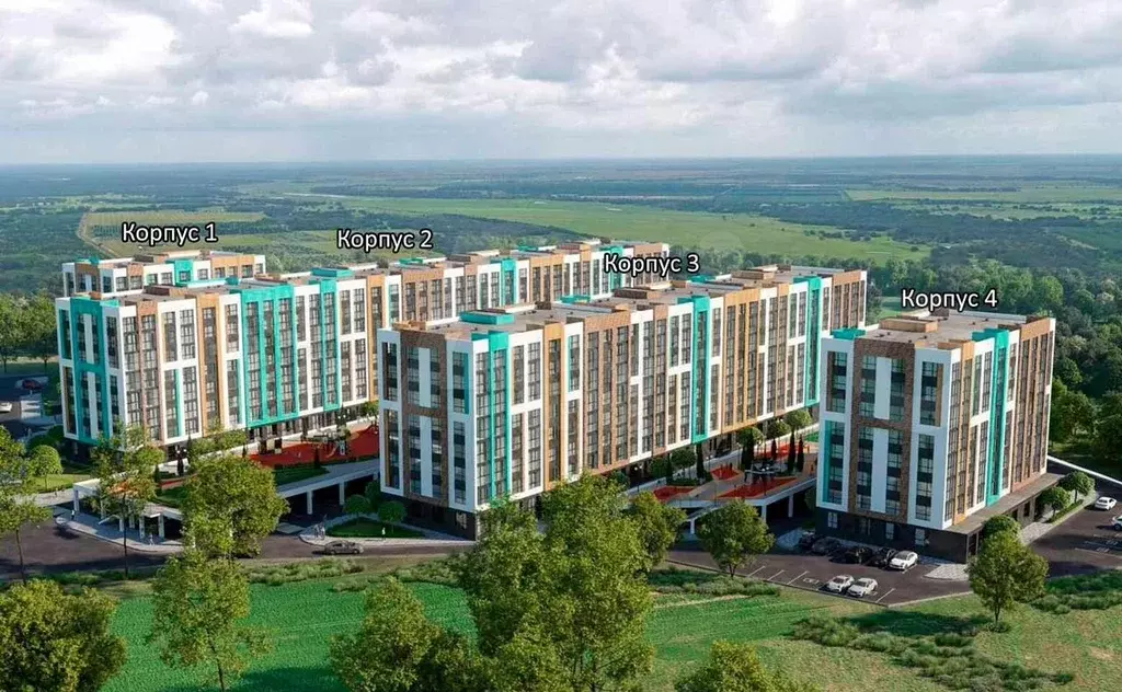 2-к. квартира, 77,4 м, 9/9 эт. - Фото 0