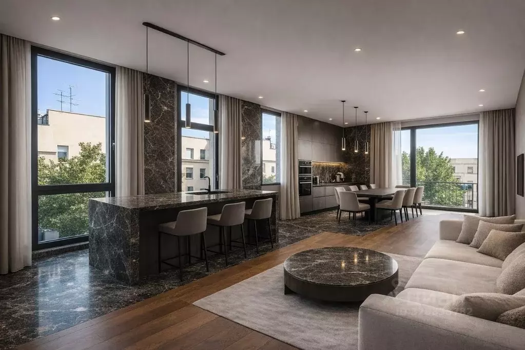 4-к кв. Москва ул. Малая Ордынка, 19 (148.2 м) - Фото 1