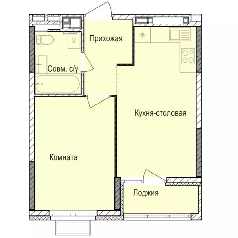 1-к кв. Удмуртия, Ижевск Автопроизводство жилрайон, Норвежский Лес ... - Фото 0