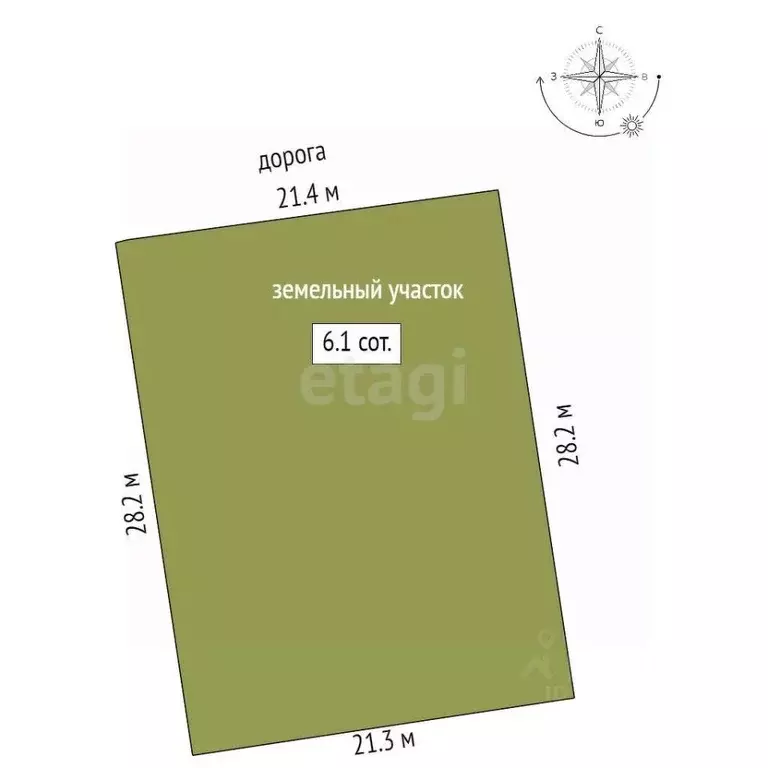 Участок в Крым, Ленинский район, Мысовское с/пос, Вишня-96 ... - Фото 2