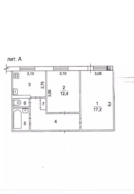 2-комнатная квартира: Электросталь, улица Победы, 13к4 (49.5 м) - Фото 1