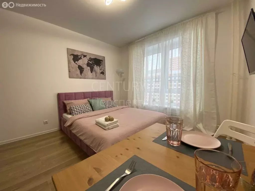 Квартира-студия: Люберцы, улица Лётчика Ларюшина, 16 (20 м) - Фото 0