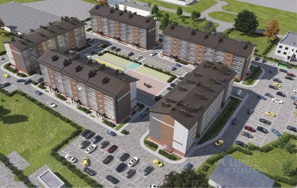 2-к кв. Татарстан, с. Пестрецы ул. Казанская, 16Б/3 (61.3 м) - Фото 2