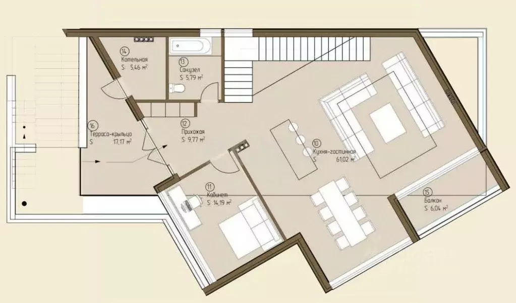 Дом в Краснодарский край, Геленджик Микрорайон Тонкий мыс,  (218 м) - Фото 2