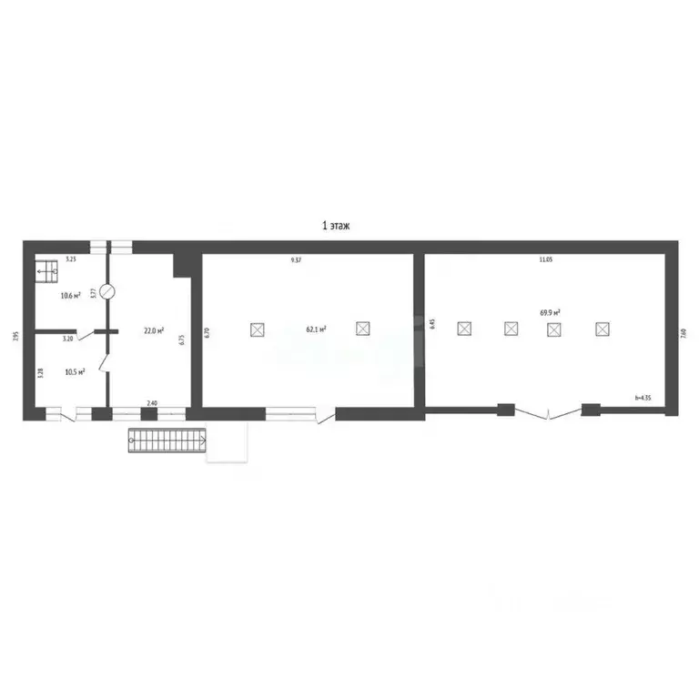 Офис в Крым, Феодосия ш. Симферопольское, 54М (430 м) - Фото 2