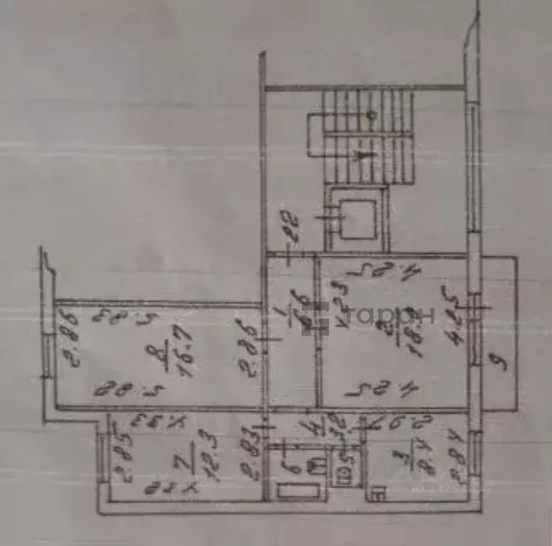 3-к кв. Челябинская область, Челябинск ул. Чайковского, 15 (68.9 м) - Фото 2