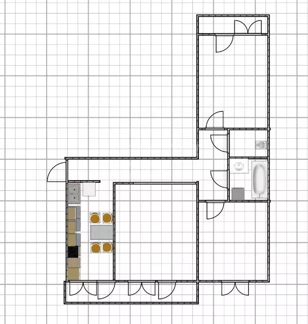 3-к кв. Ульяновская область, Ульяновск Отрадная ул., 84 (71.8 м) - Фото 2