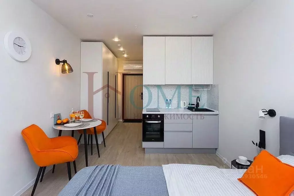 Студия Новосибирская область, Новосибирск ул. Кирова, 113/2 (21.0 м) - Фото 1