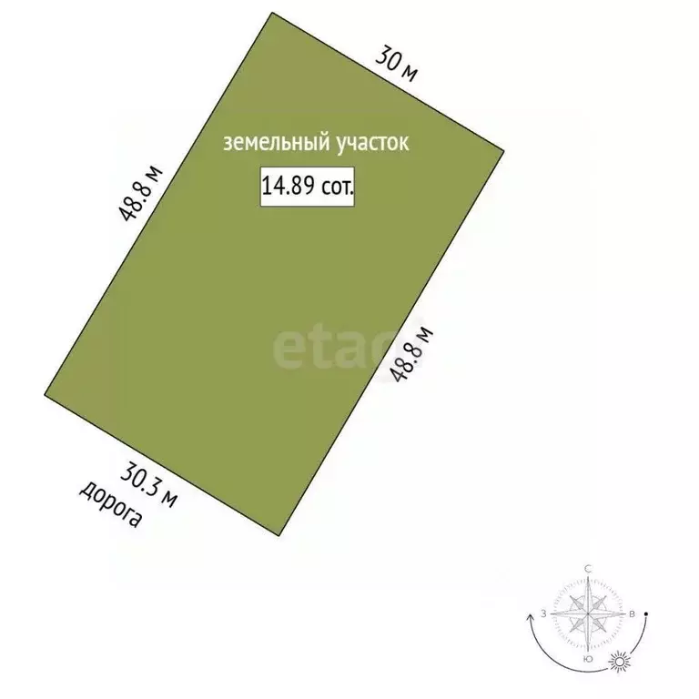 Участок в Нижегородская область, Навашинский муниципальный округ, с. ... - Фото 1