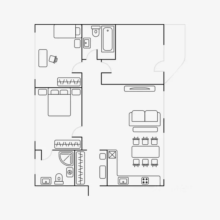 4-к кв. Москва ш. Энтузиастов, 3к1 (117.0 м) - Фото 1