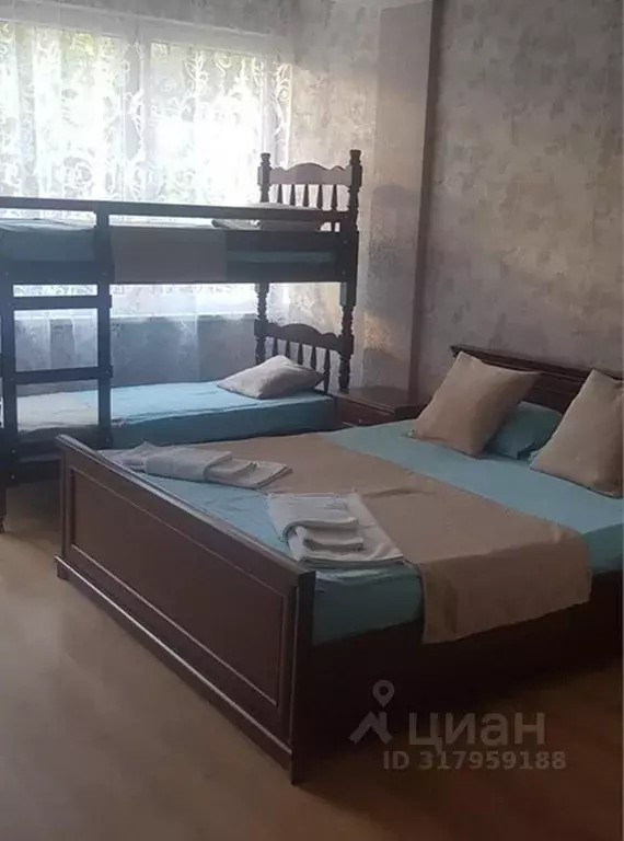Комната Крым, Алушта муниципальный округ, с. Рыбачье ул. Новоселов, 1А ... - Фото 1