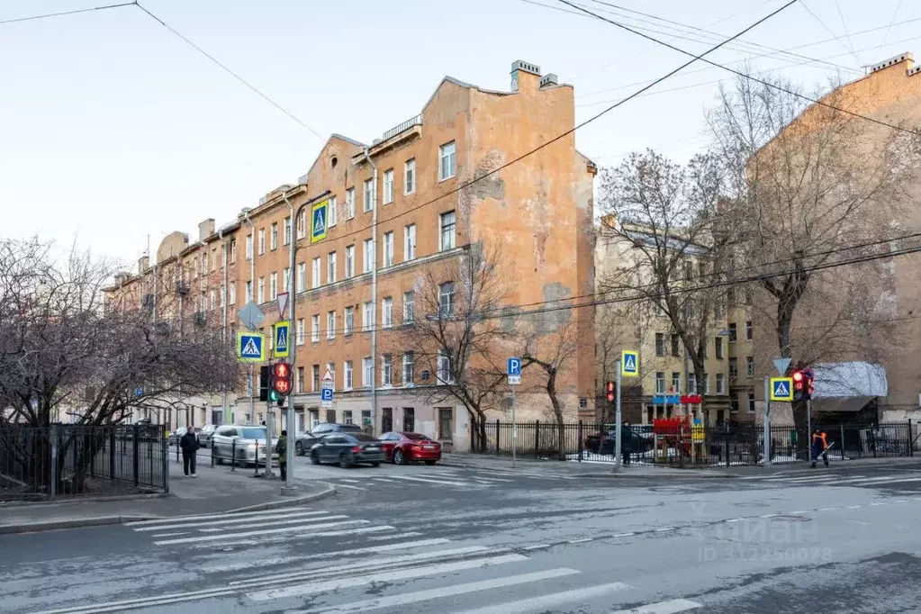 Комната Санкт-Петербург 8-я Советская ул., 32 (12.0 м) - Фото 0