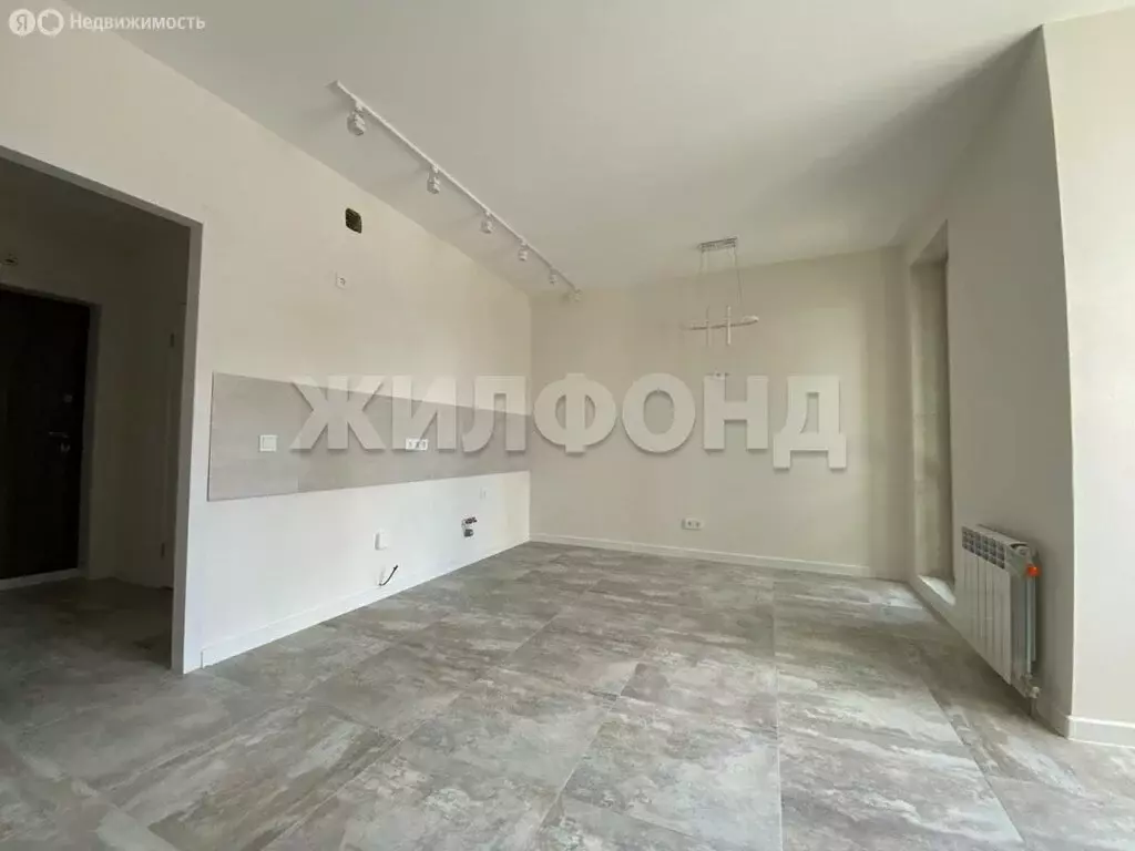 Квартира-студия: Новосибирск, улица имени генерал-майора А.Н. Рожкина, ... - Фото 1