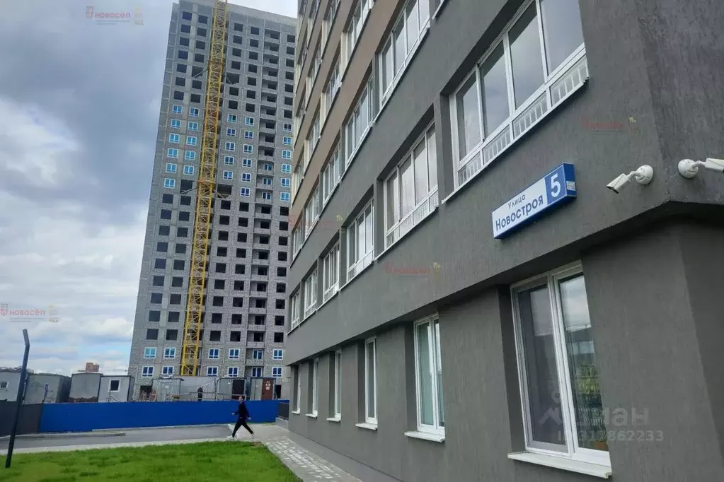 1-к кв. Свердловская область, Екатеринбург ул. Новостроя, 5 (38.0 м) - Фото 0