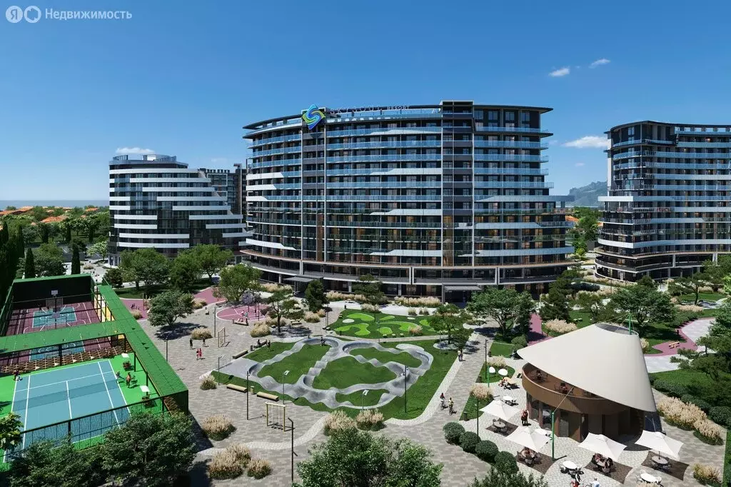 Квартира-студия: Коктебель, Арматлукская улица, 2 (33.6 м) - Фото 1