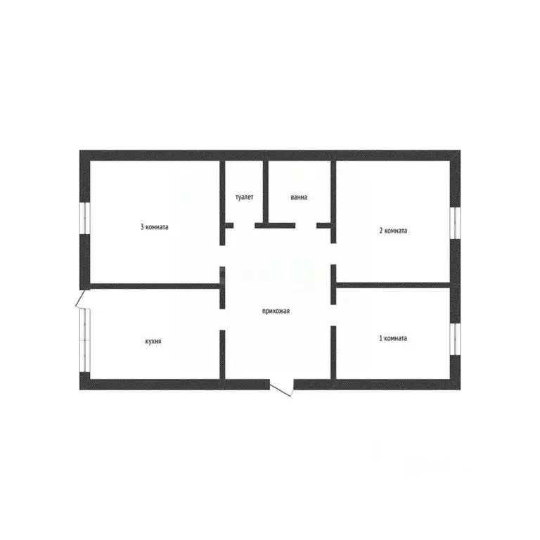 3-к кв. Псковская область, Остров Минская ул., 3 (57.6 м) - Фото 2