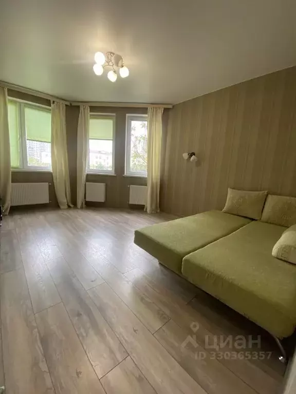 1-к кв. Крым, Симферопольский район, с. Мирное ул. Крымской Весны, 1к5 ... - Фото 1