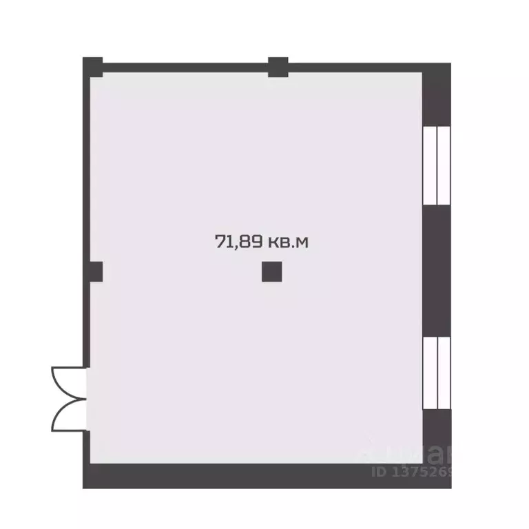 Офис в Санкт-Петербург Московский просп., 114 (72 м) - Фото 1