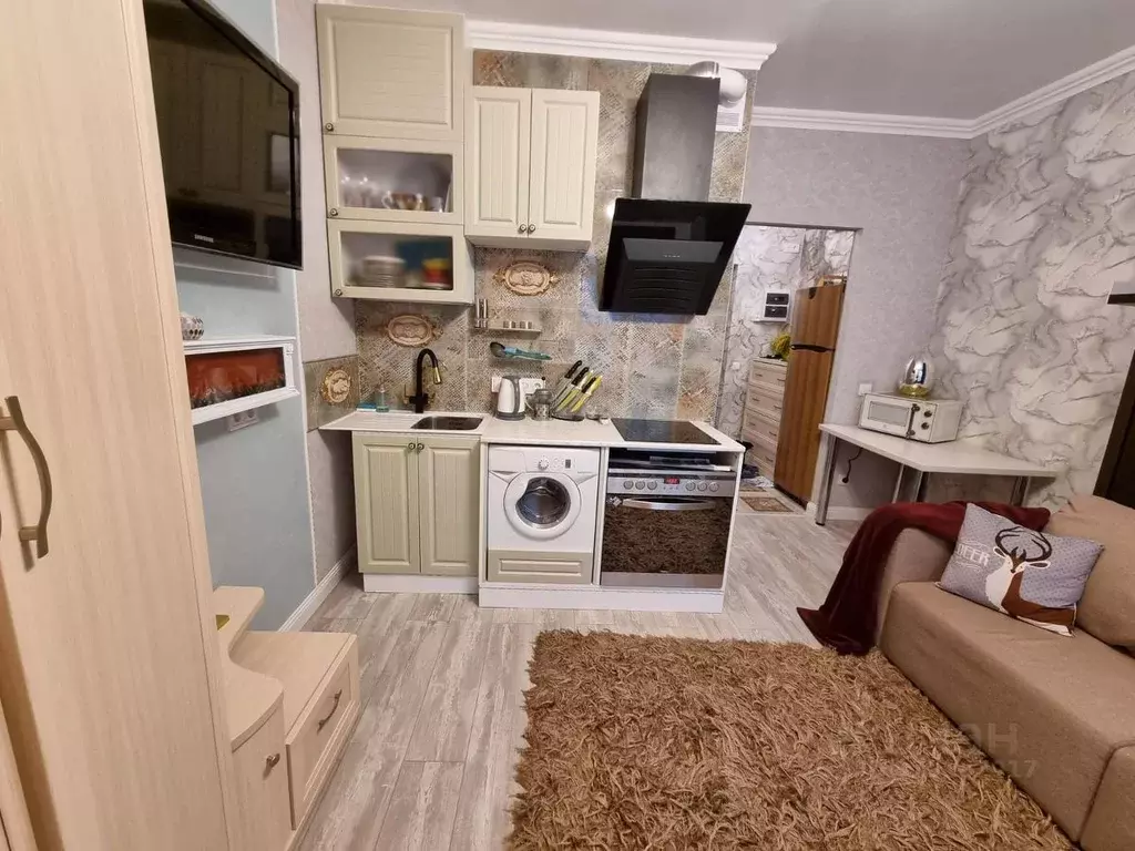 Студия Санкт-Петербург ул. Вадима Шефнера, 4 (21.6 м) - Фото 0