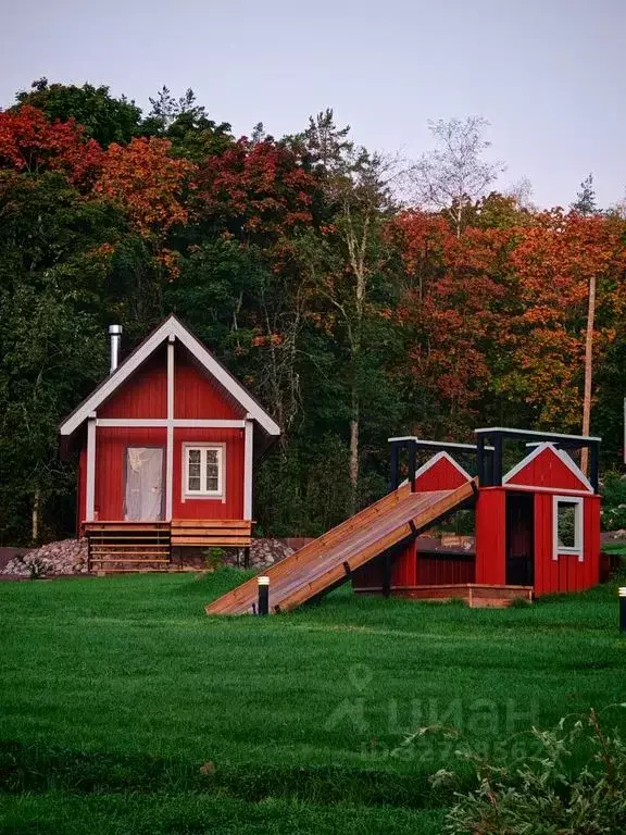Дом в Ленинградская область, Приозерский район, Мельниковское с/пос ... - Фото 1