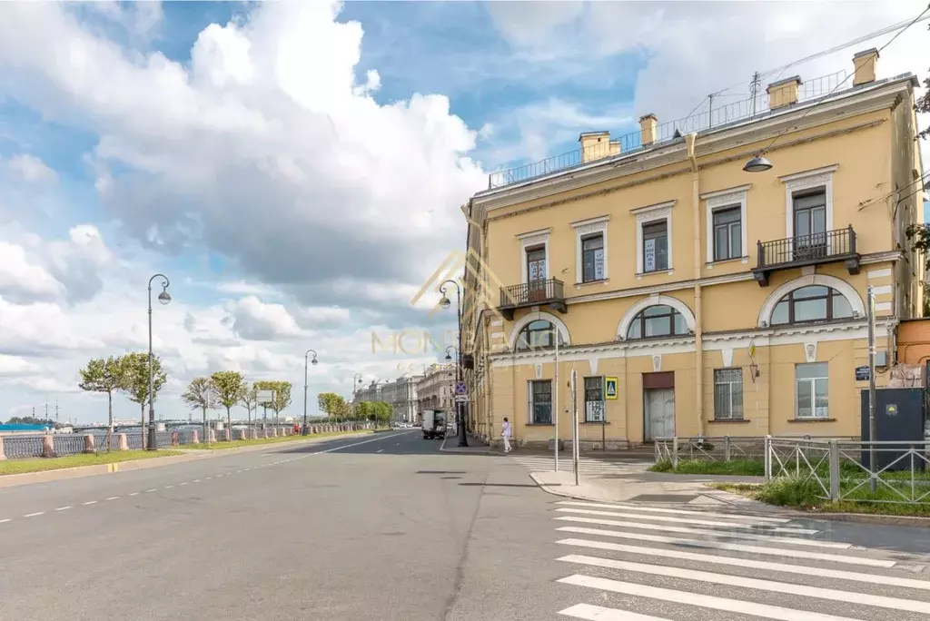 Помещение свободного назначения в Санкт-Петербург наб. Макарова, 16/2 ... - Фото 1