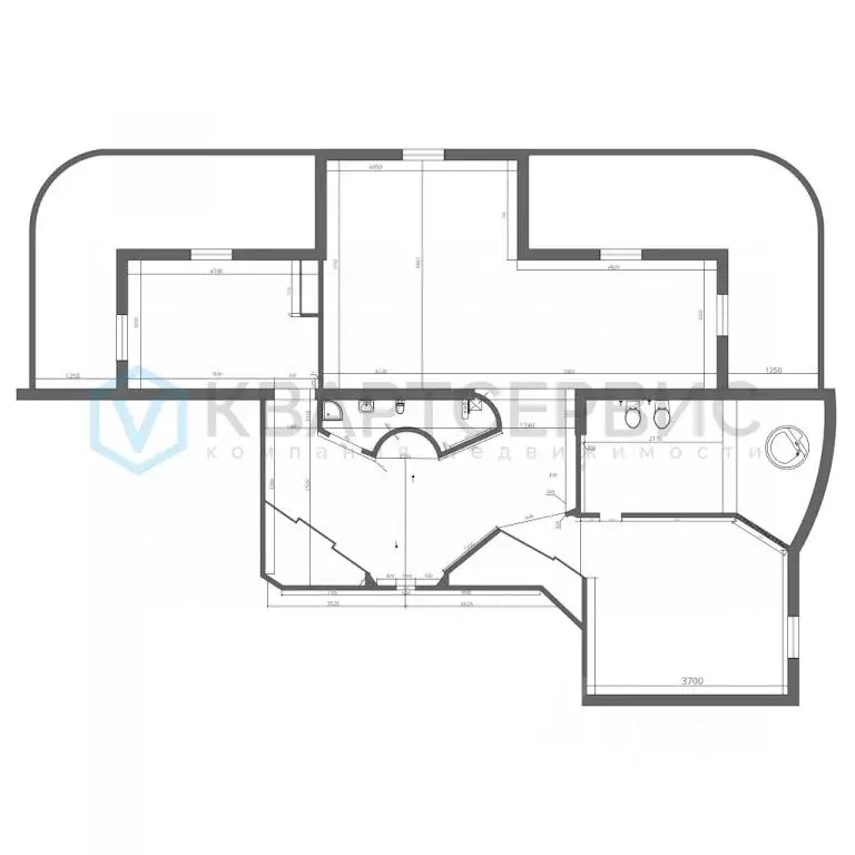 3-к кв. Омская область, Омск ул. Арнольда Нейбута, 6 (111.0 м) - Фото 2