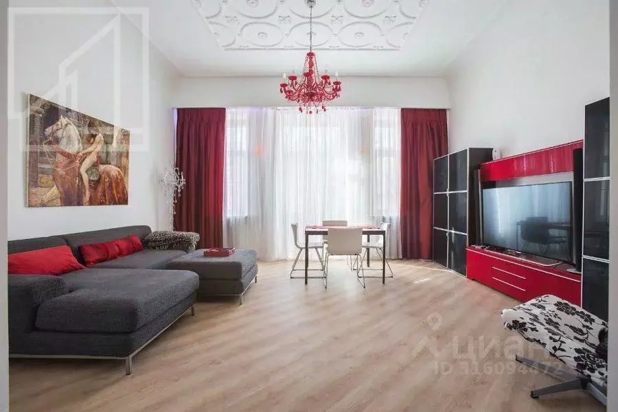 3-к кв. Москва Садовая-Кудринская ул., 28-30 (110.0 м) - Фото 1