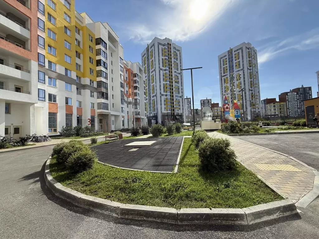 1-к. квартира, 37,2 м, 3/22 эт. - Фото 1