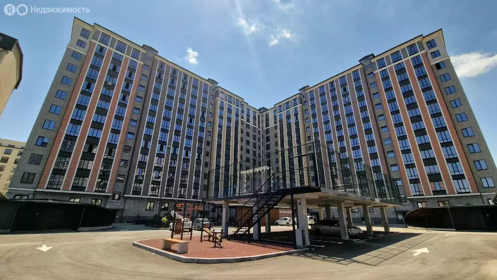 1-комнатная квартира: Нальчик, улица Героя России Т.М. Тамазова, 3 (54 ... - Фото 1