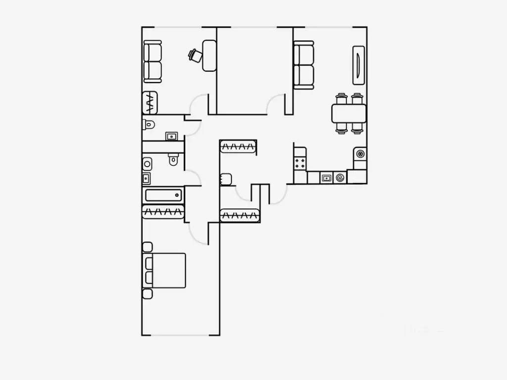 4-к кв. Свердловская область, Екатеринбург ул. Шаумяна, 24 (83.0 м) - Фото 1
