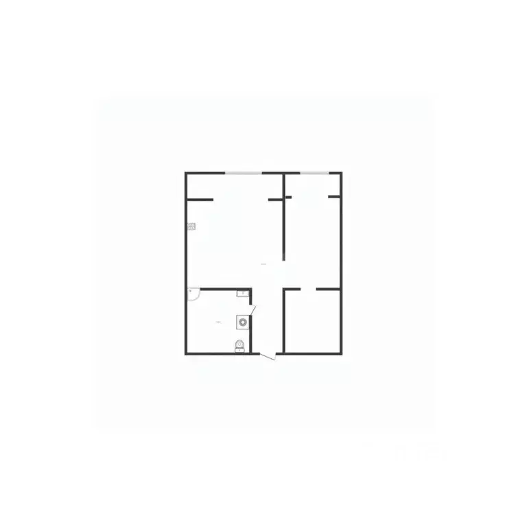 2-к кв. Белгородская область, Белгород ул. Лермонтова, 19А (44.8 м) - Фото 2