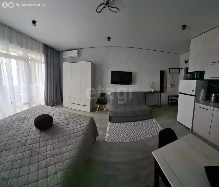 Квартира-студия: посёлок городского типа Кореиз, Прибрежная улица, 1А ... - Фото 1