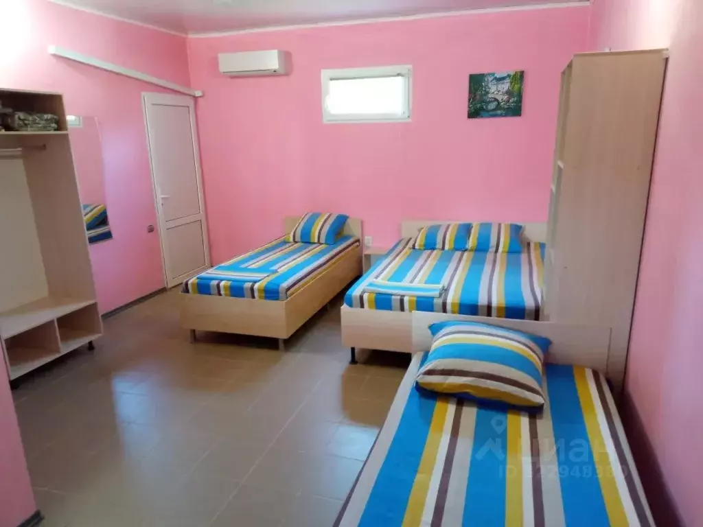 Комната Крым, Алушта муниципальный округ, с. Солнечногорское ул. ... - Фото 1