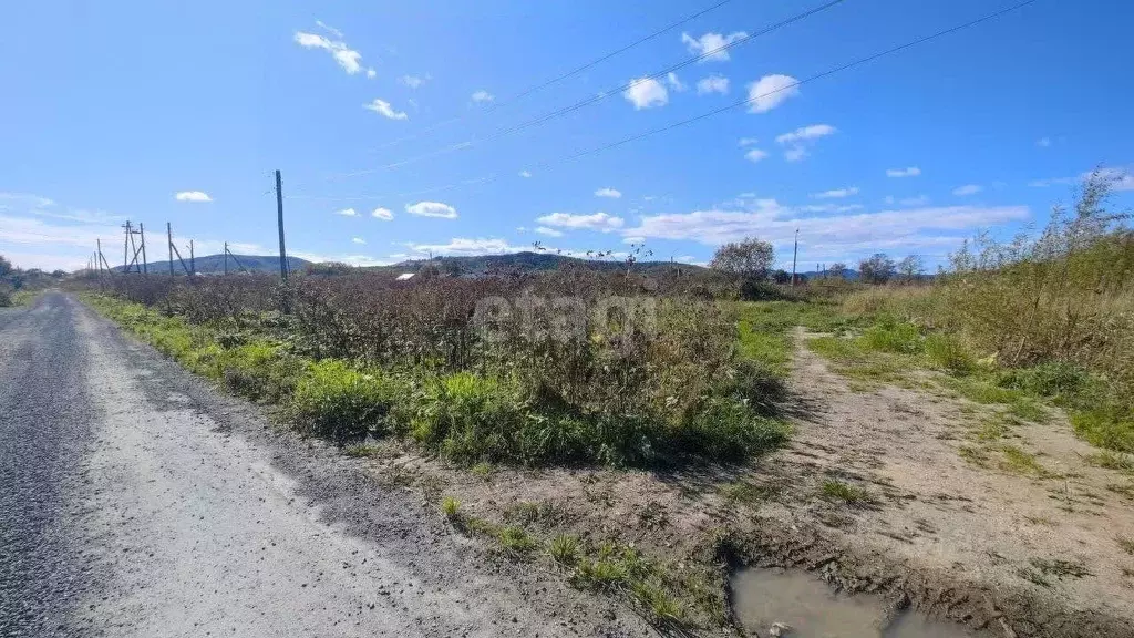 Участок в Сахалинская область, Анивский городской округ, с. Троицкое ... - Фото 1