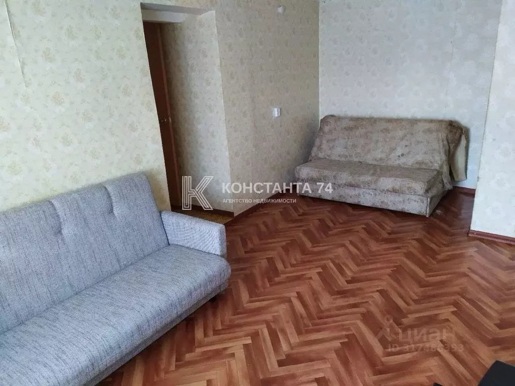 2-к кв. Челябинская область, Челябинск ул. Цвиллинга, 77 (38.0 м) - Фото 0