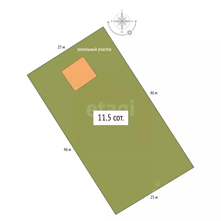 Участок в Алтай, Майминский район, с. Усть-Муны пер. Цветочный, 5 ... - Фото 1