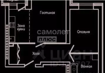 2-к кв. Москва д. Марьино, ул. Жемчужная, 1к3 (54.9 м) - Фото 2