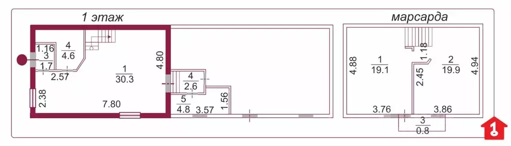 Дом в Омская область, Омский район, с. Надеждино, Зеленый берег кп ул. ... - Фото 2