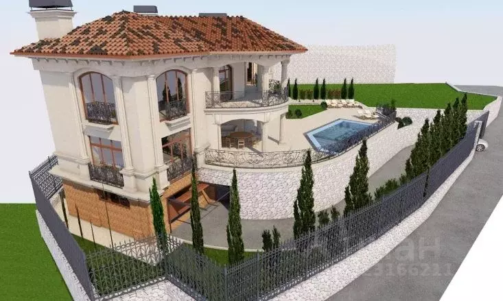 Коттедж в Крым, Ялта муниципальный округ, Виноградное пгт ул. Яузы, 18 ... - Фото 1