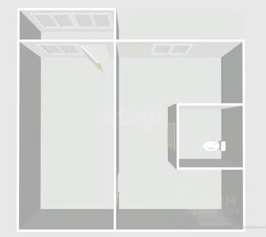 1-к кв. Сахалинская область, Южно-Сахалинск Пограничная ул., 63 (32.0 ... - Фото 2